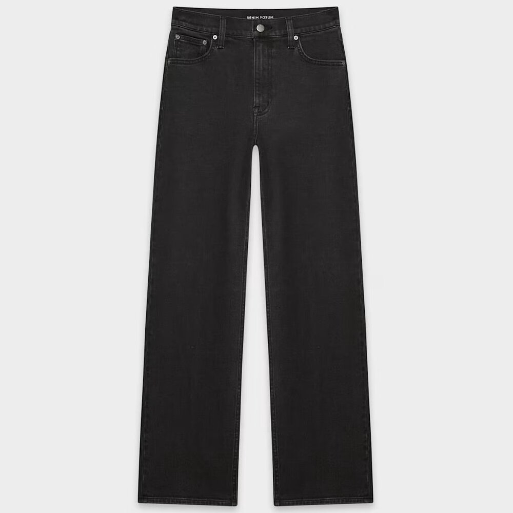 Denim Forum The Arlo Hi-Rise Straight Jean